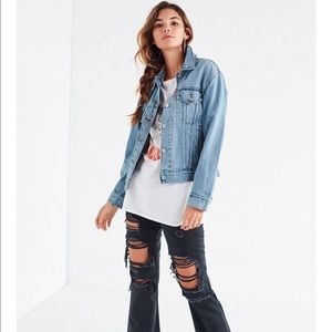 Levi’s Ex Boyfriends denim trucker jacket